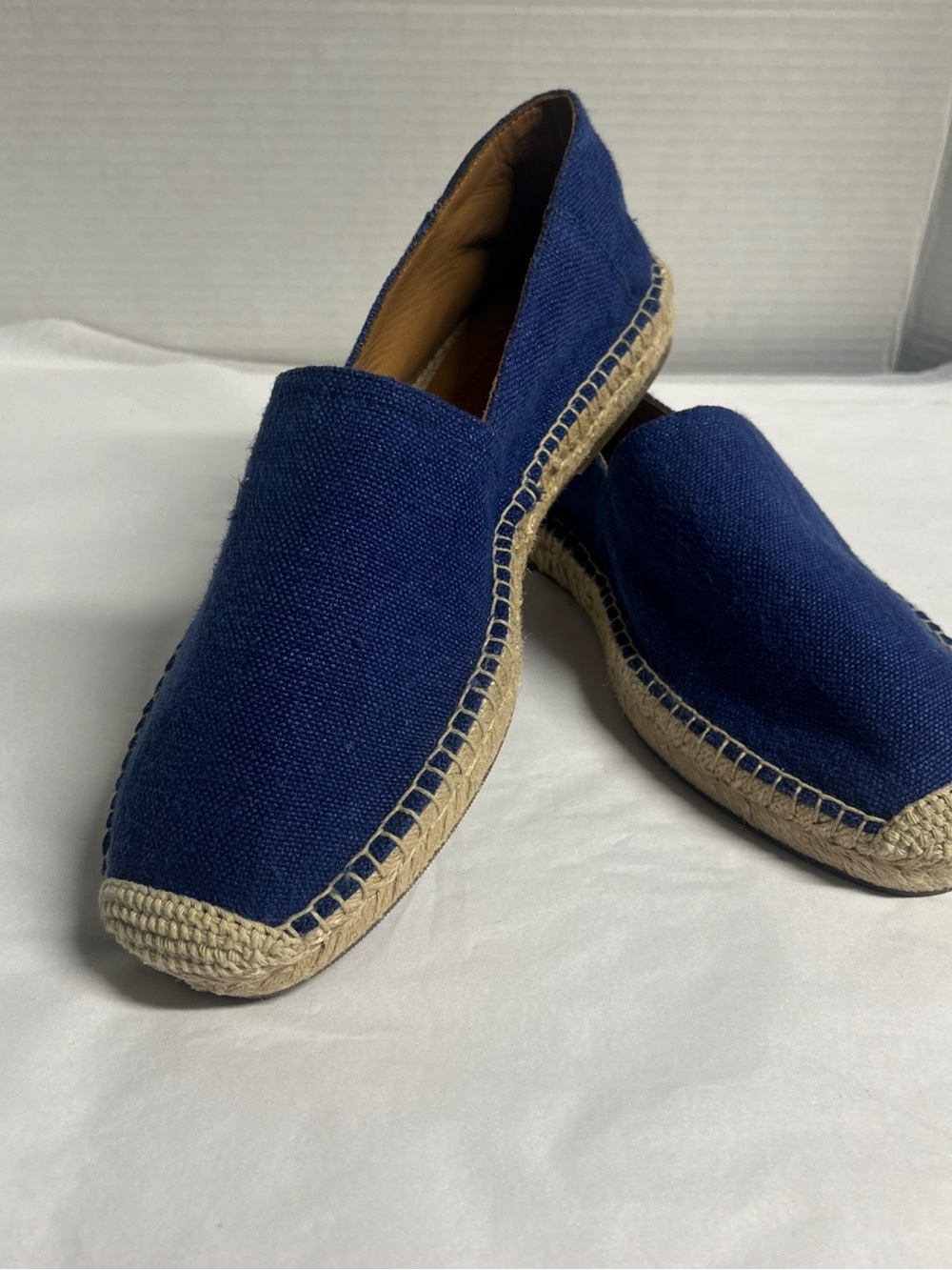 Polo by Ralph Lauren Navy Canvas Espadrille Slip-Ons